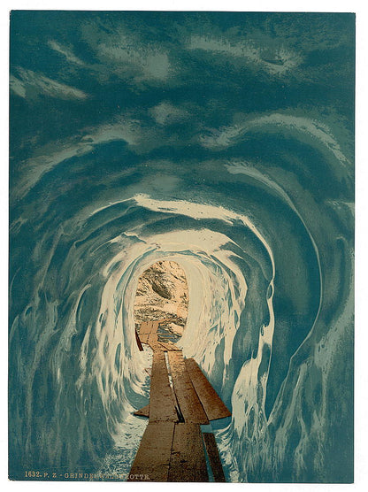 A picture of Grindelwald grotto, Bernese Oberland, Switzerland