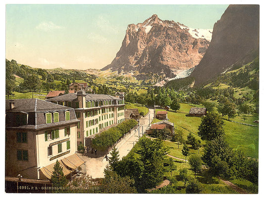 A picture of Grindelwald, Hotel Eiger, Bernese Oberland, Switzerland