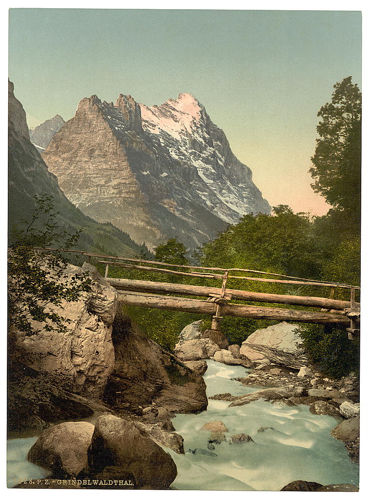 A picture of Grindelwald, with Eiger, Bernese Oberland, Switzerland