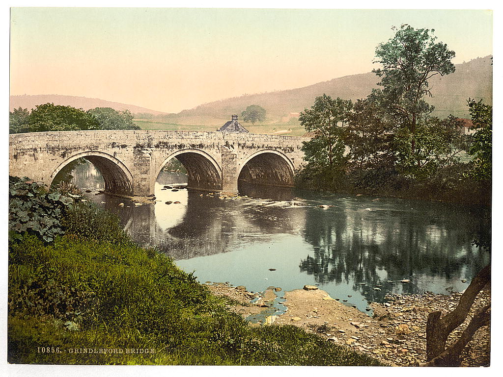 A picture of Grindleford Bridge, Derbyshire, England