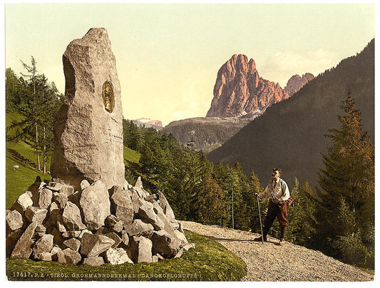 A picture of Grohmann Monument, Tyrol, Austro-Hungary