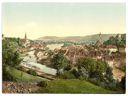 A picture of Gross and Klein Laufenburg, Aargau, Switzerland