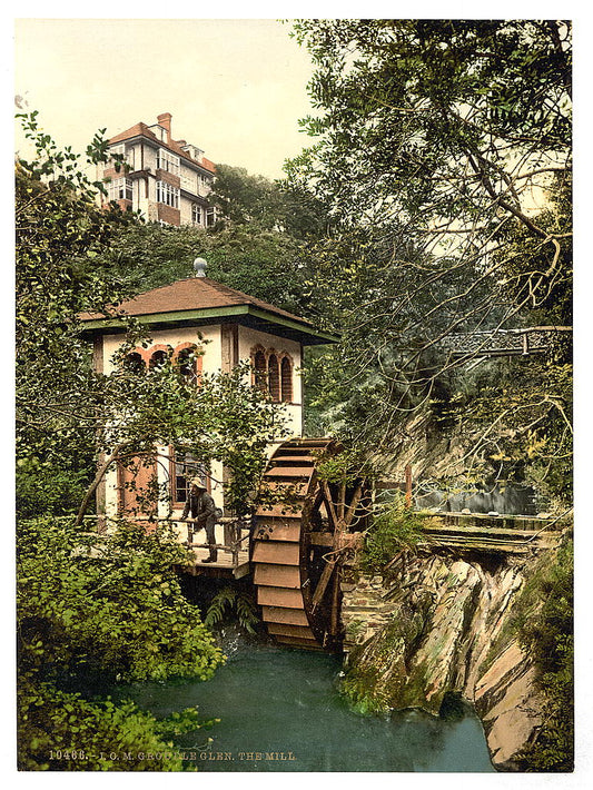 A picture of Groudle Glen, the mill, Isle of Man