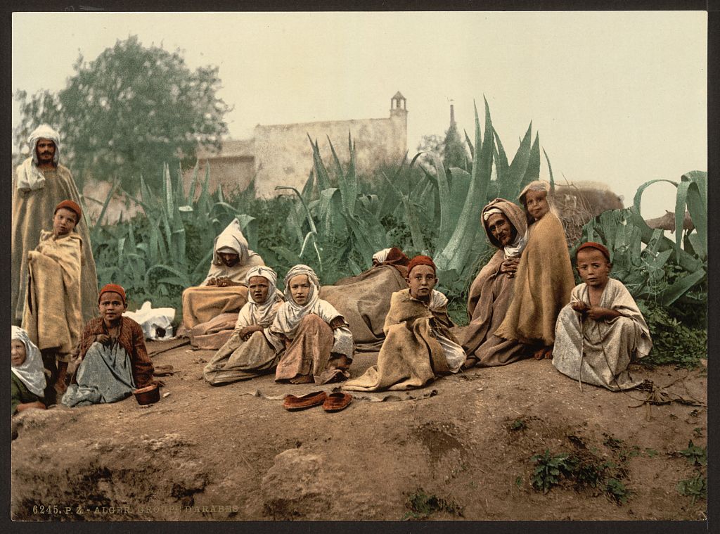 A picture of Group of Arabs, Algiers, Algeria