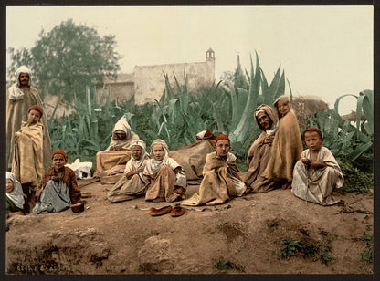 A picture of Group of Arabs, Algiers, Algeria