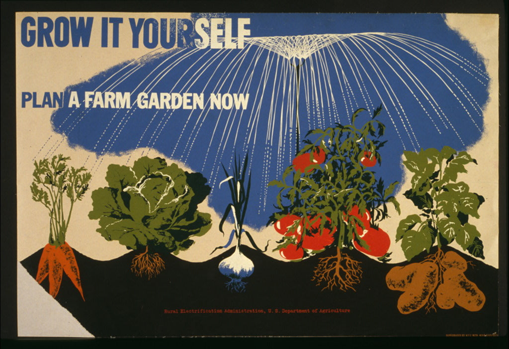 A picture of Grow it yourself Plan a farm garden now.