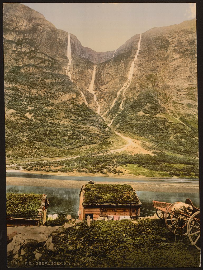 A picture of Gudvangen, Kilfos, Sognefjord, Norway