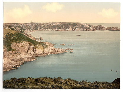 A picture of Guernsey, Moulin Huet Bay and Saints' Bay, Channel Islands