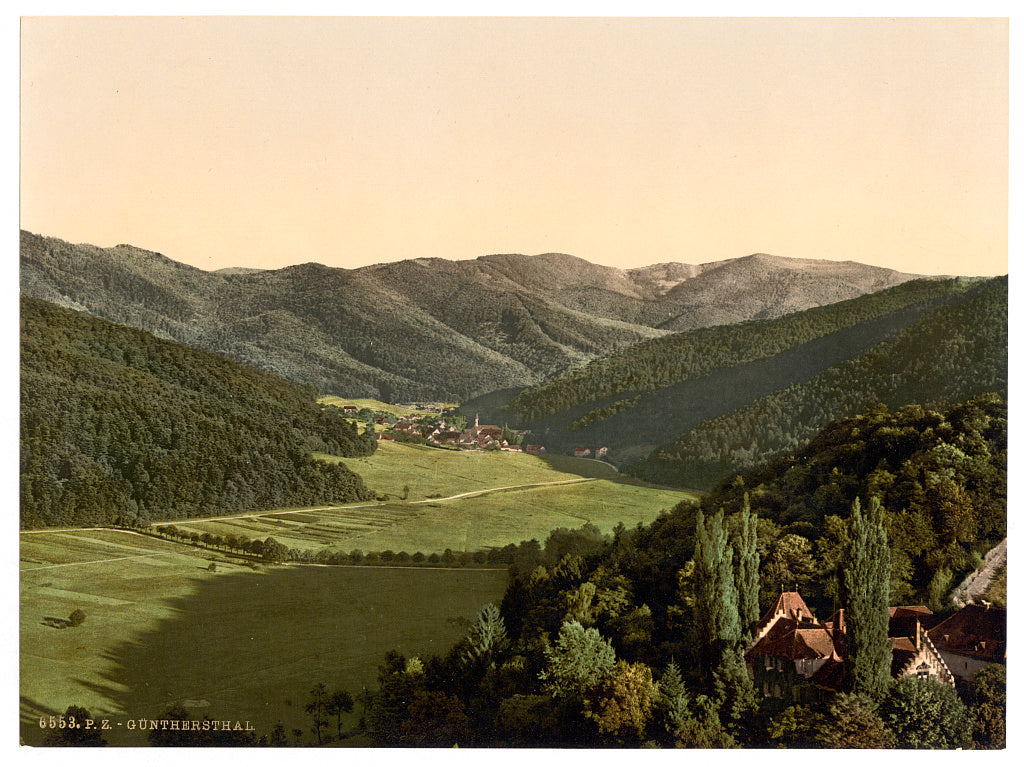 A picture of Gunther's Valley, Black Forest, Baden, Germany