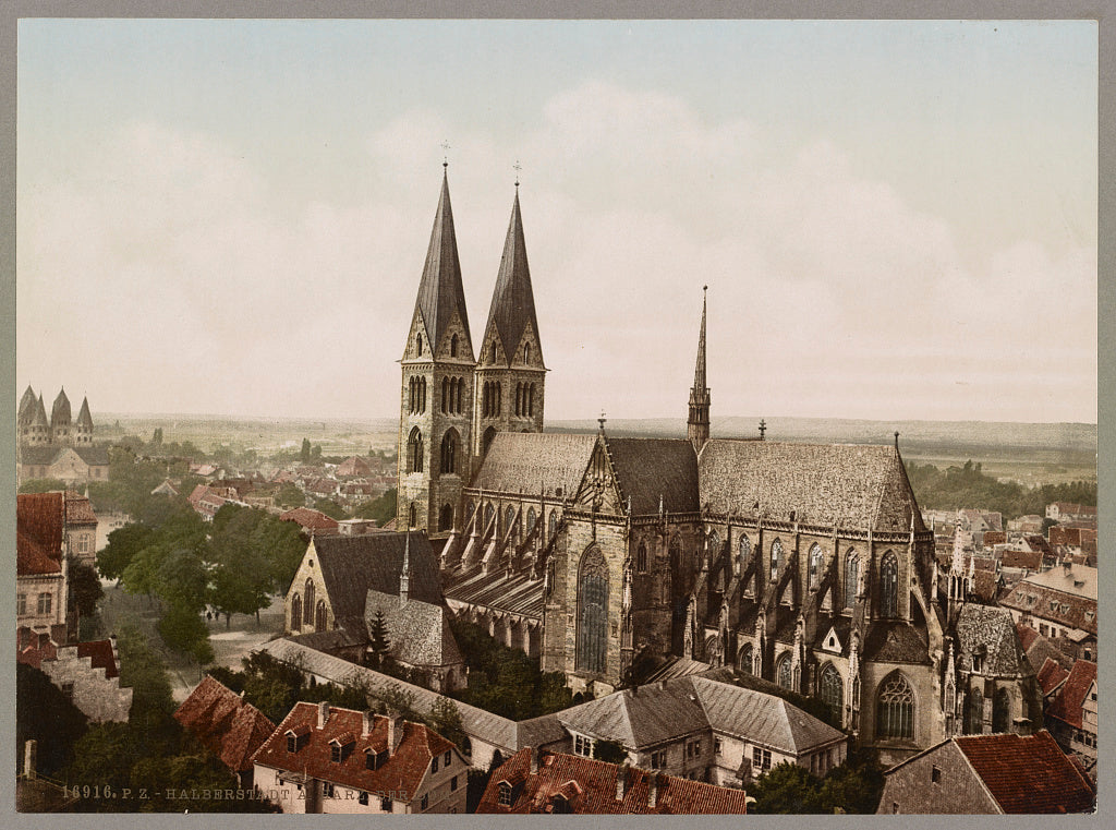 A picture of Halberstadt A. Harz. der Dom