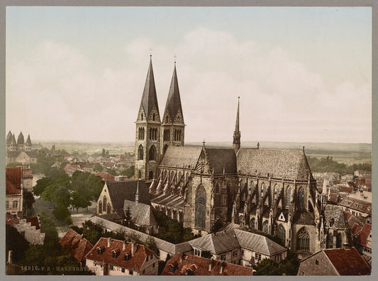 A picture of Halberstadt A. Harz. der Dom