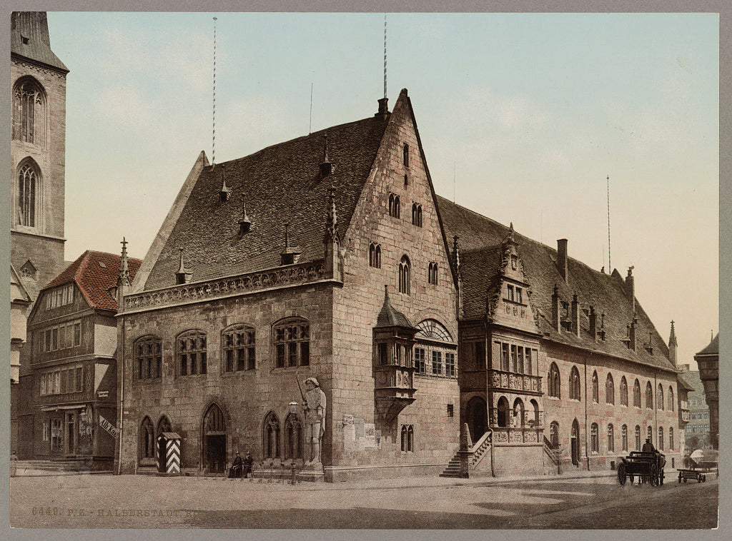 A picture of Halberstadt. Roland am Markt