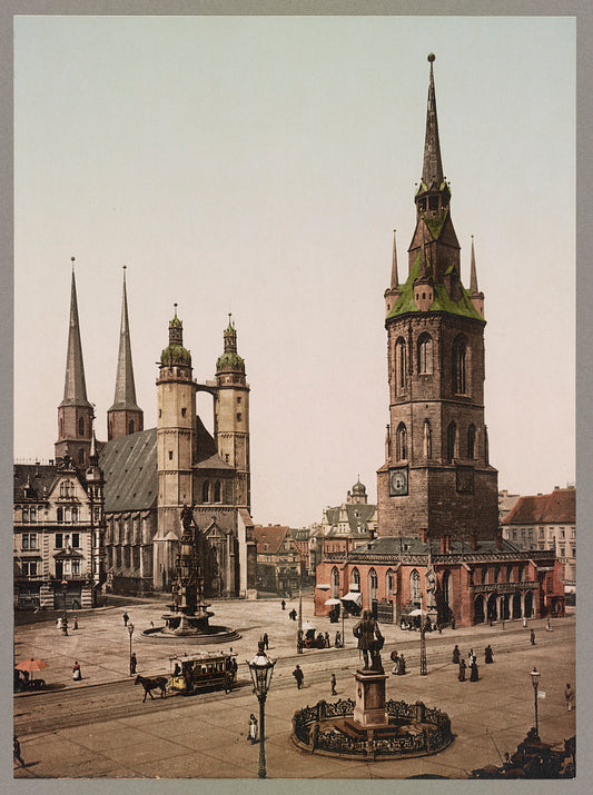 A picture of Halle A.S. Marktplatz