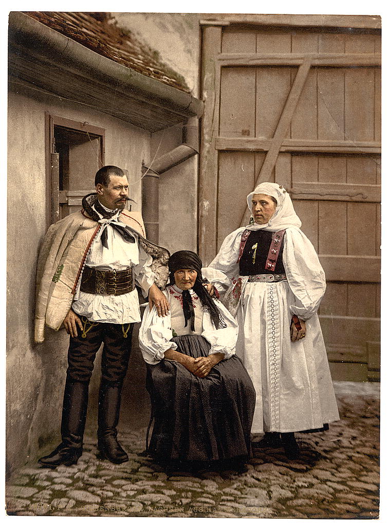 A picture of Hammersdorf, Hermmanstadt (i.e., Hermannstadt), Hungary, Austro-Hungary