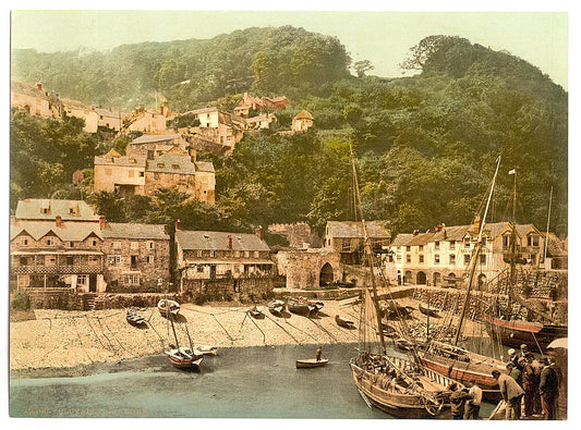 A picture of Harbor, Clovelly, England