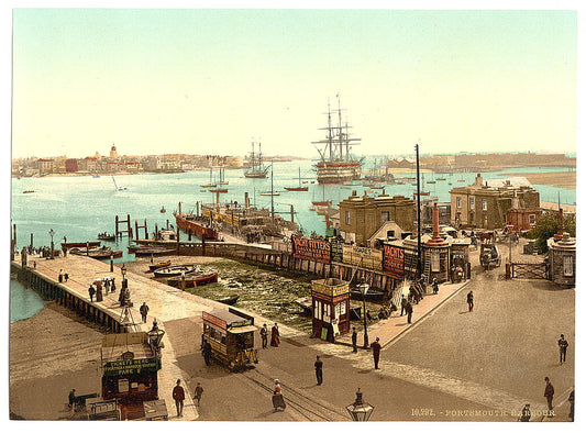 A picture of Harbor, Portsmouth, England