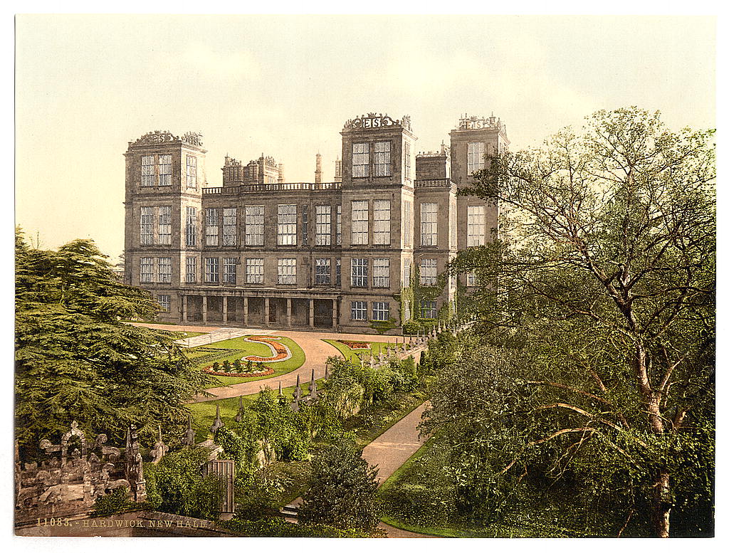 A picture of Hardwick, New Hall, Derbyshire, England