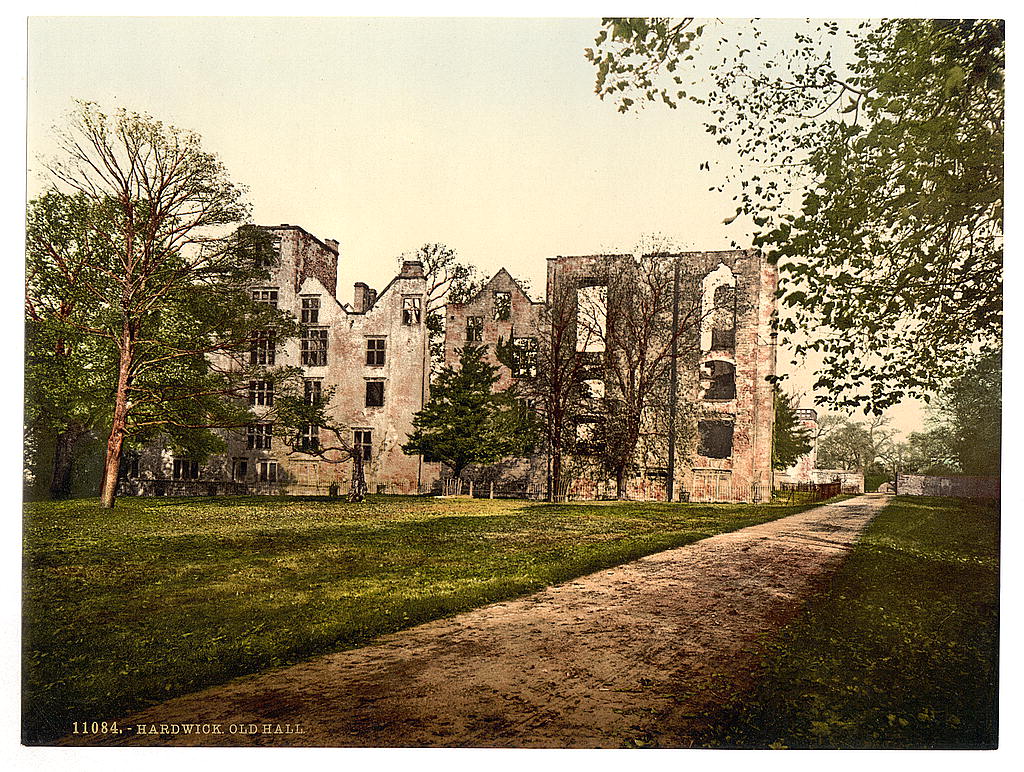 A picture of Hardwick, Old Hall, Derbyshire, England