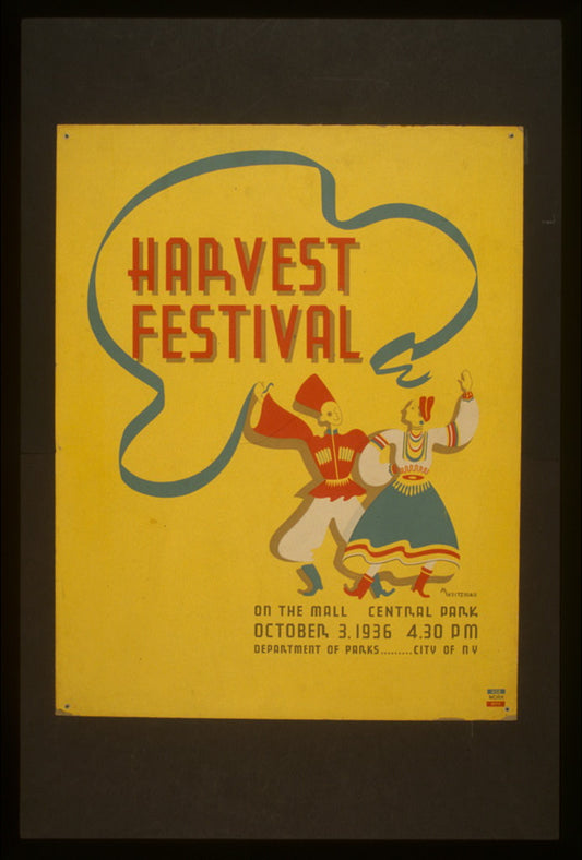 A picture of Harvest festival on the mall, Central Park