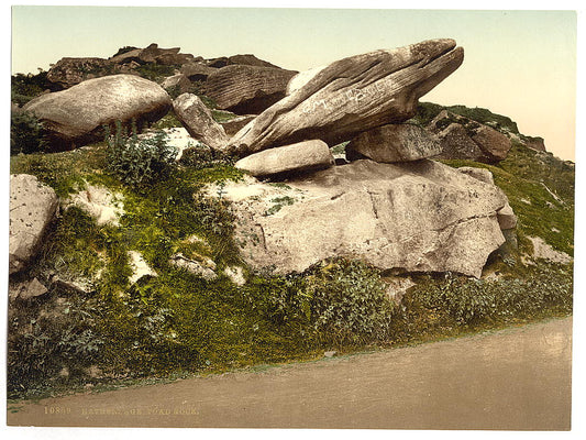 A picture of Hathersage, Toad Rock, Derbyshire, England