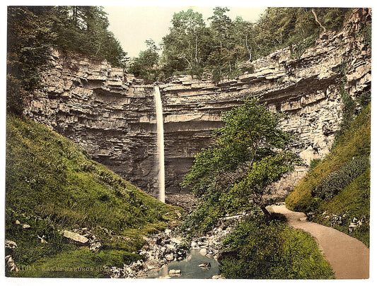 A picture of Hawes, Hardrow Scar, Yorkshire, England