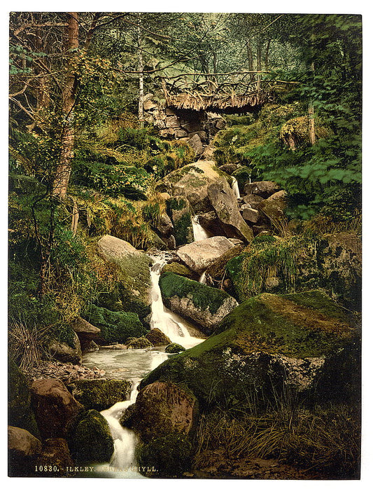 A picture of Heber's Ghyll, Ilkley, England