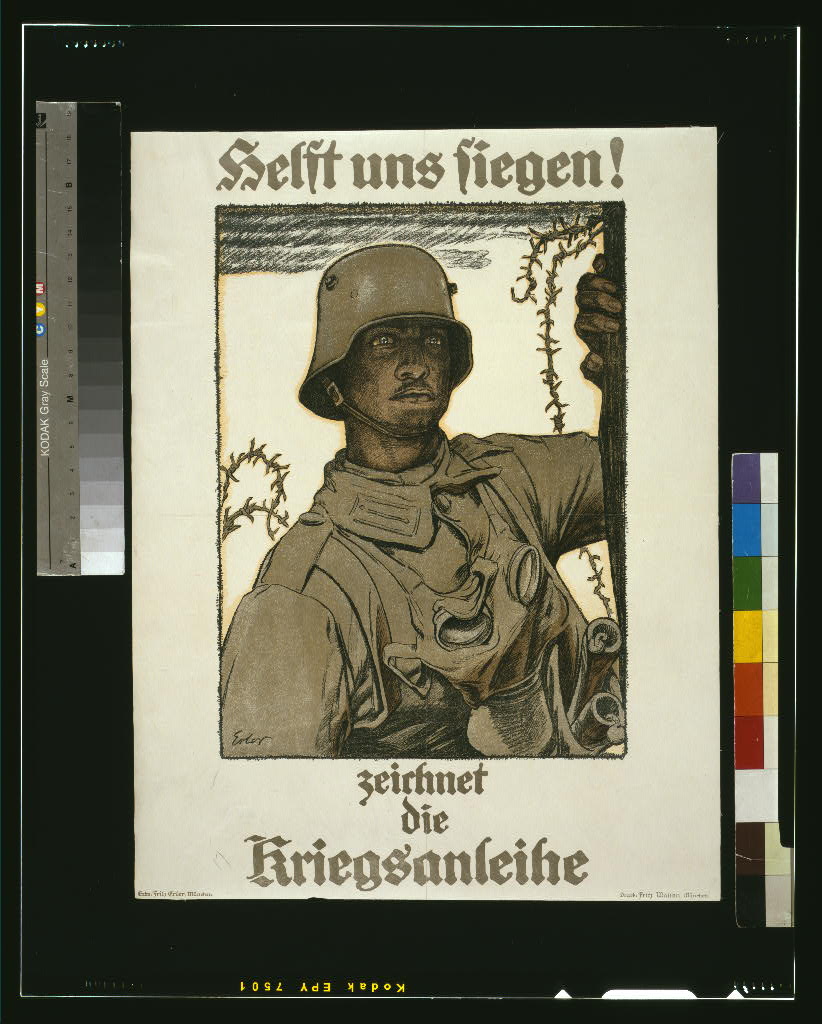 A picture of Helft uns siegen! Zeichnet die Kriegsanleihe