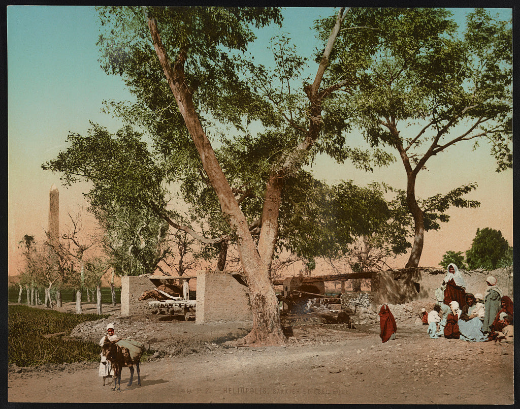 A picture of Heliopolis, Sakkieh et obelisque