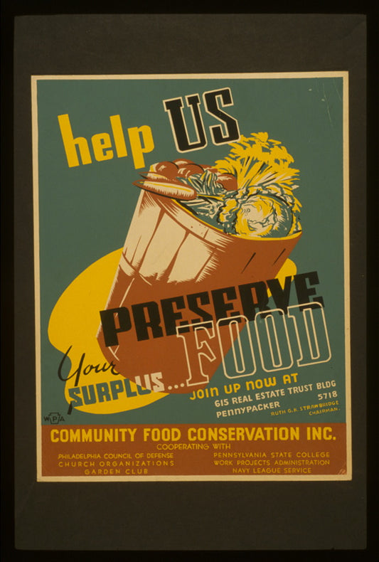 A picture of Help us preserve your surplus...food