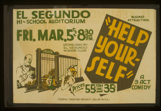 A picture of "Help your-self" A 3 act comedy.