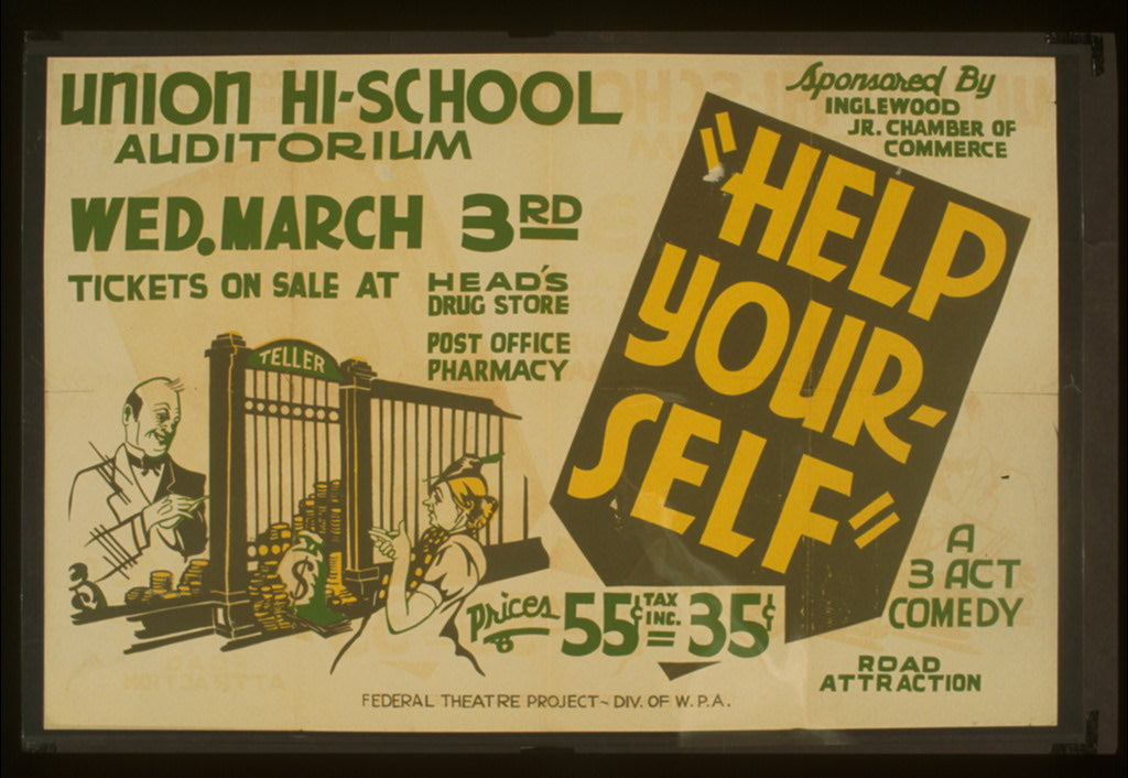 A picture of "Help your-self" A 3 act comedy.