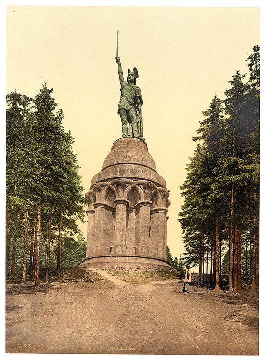 A picture of Hermann's Memorial, Detmold, Lippe, Germany
