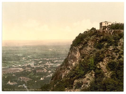 A picture of Hexentanzplatz and Thale, Bodethal, Hartz, Germany