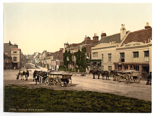 A picture of High Street, Battle, England