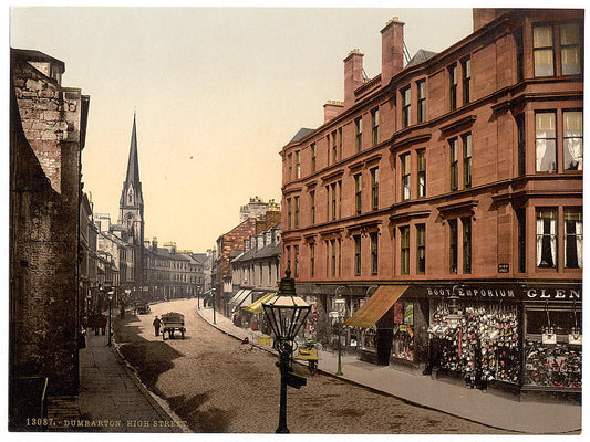 A picture of High Street, Dumbarton, Scotland