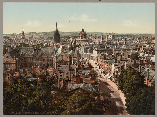 A picture of High Street, Oxford, England