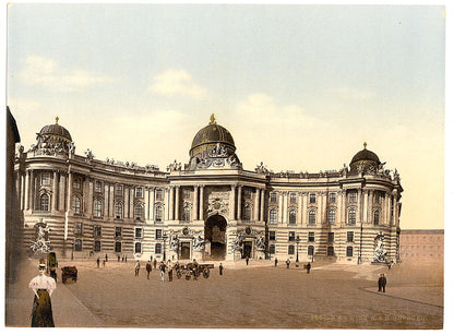 A picture of Hofburg, Vienna, Austro-Hungary