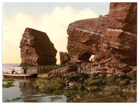 A picture of Hog horn and Dark Hole, Helogland, Germany