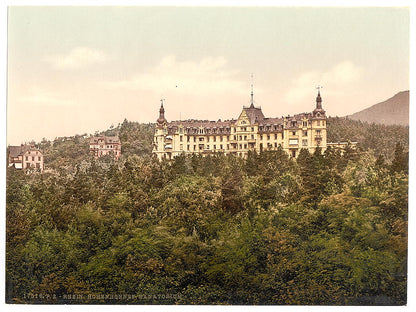 A picture of Hohenhonnef Sanatarium, Cologne, the Rhine, Germany