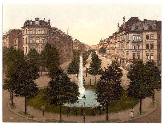 A picture of Hohenstaufenring, Cologne, the Rhine, Germany