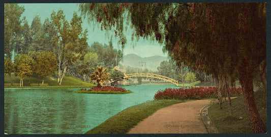 A picture of Hollenbeck Park, Los Angeles