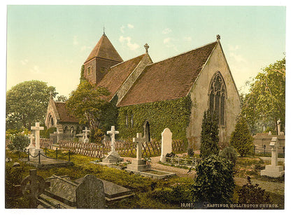 A picture of Hollington Church, Hastings, England