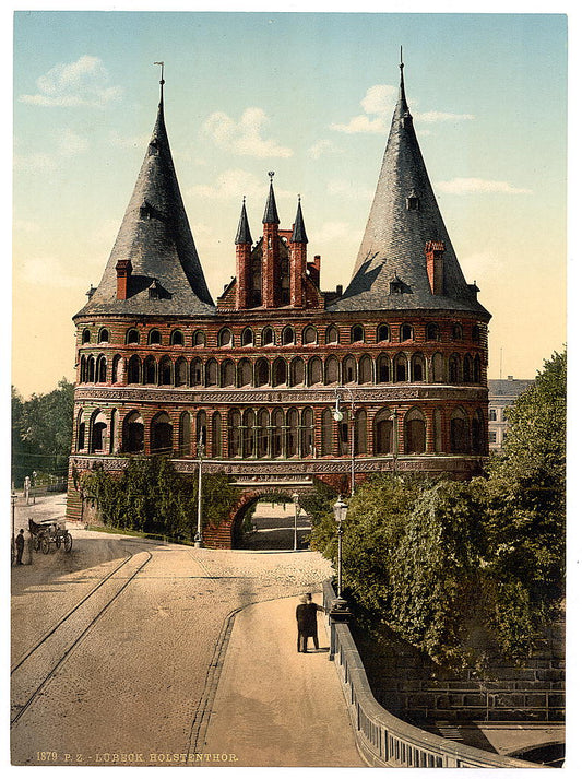 A picture of Holstengate, Lubeck, Germany