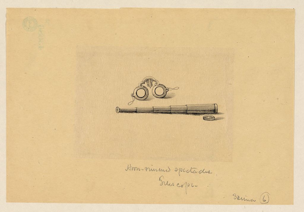 A picture of Horn-rimmed spectacles - telescope