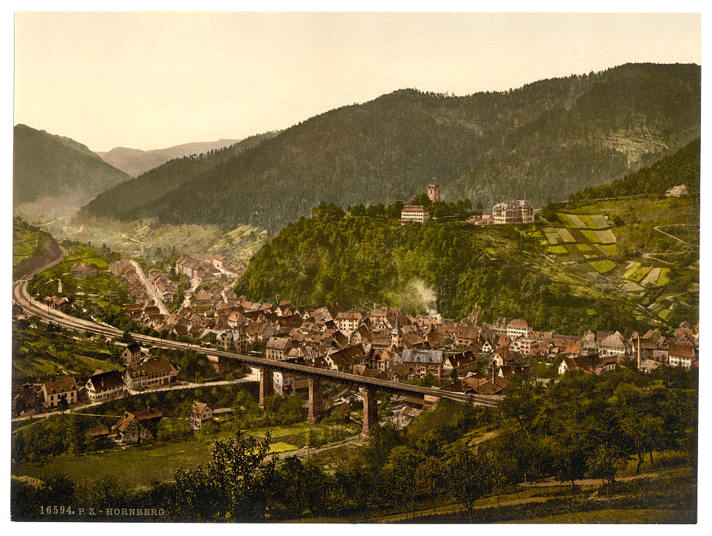 A picture of Hornberg, general view, Black Forest, Baden, Germany