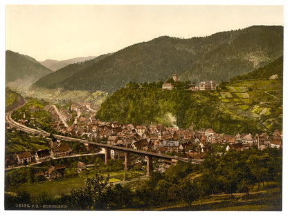 A picture of Hornberg, general view, Black Forest, Baden, Germany