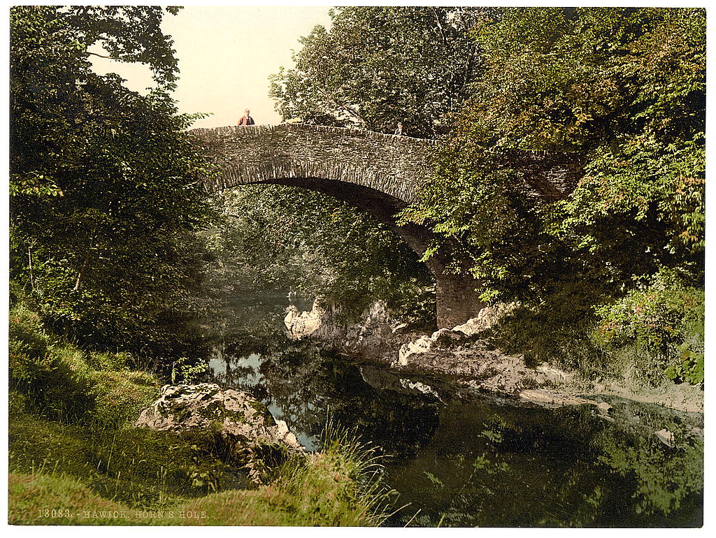 A picture of Horn's Hole, Hawick, Scotland