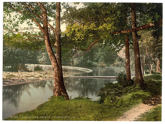 A picture of Horseshoe Falls, Berwyn Valley, Llangollen, Wales