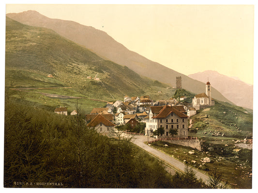 A picture of Hospenthal, Andermatt, Switzerland