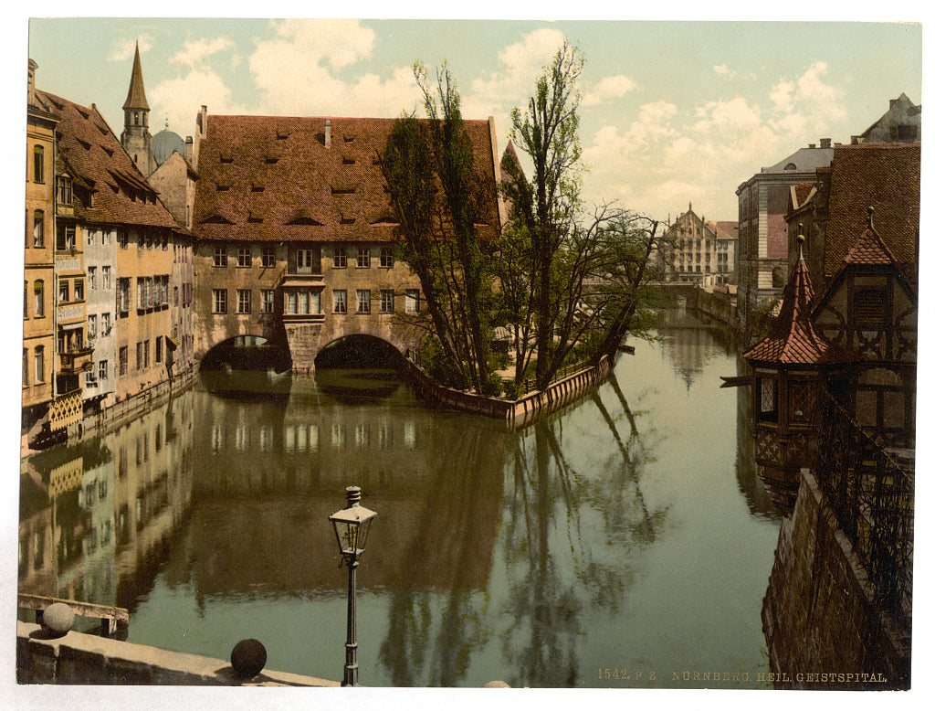 A picture of Hospital of the Holy Spirit, Nuremberg, Bavaria, Germany